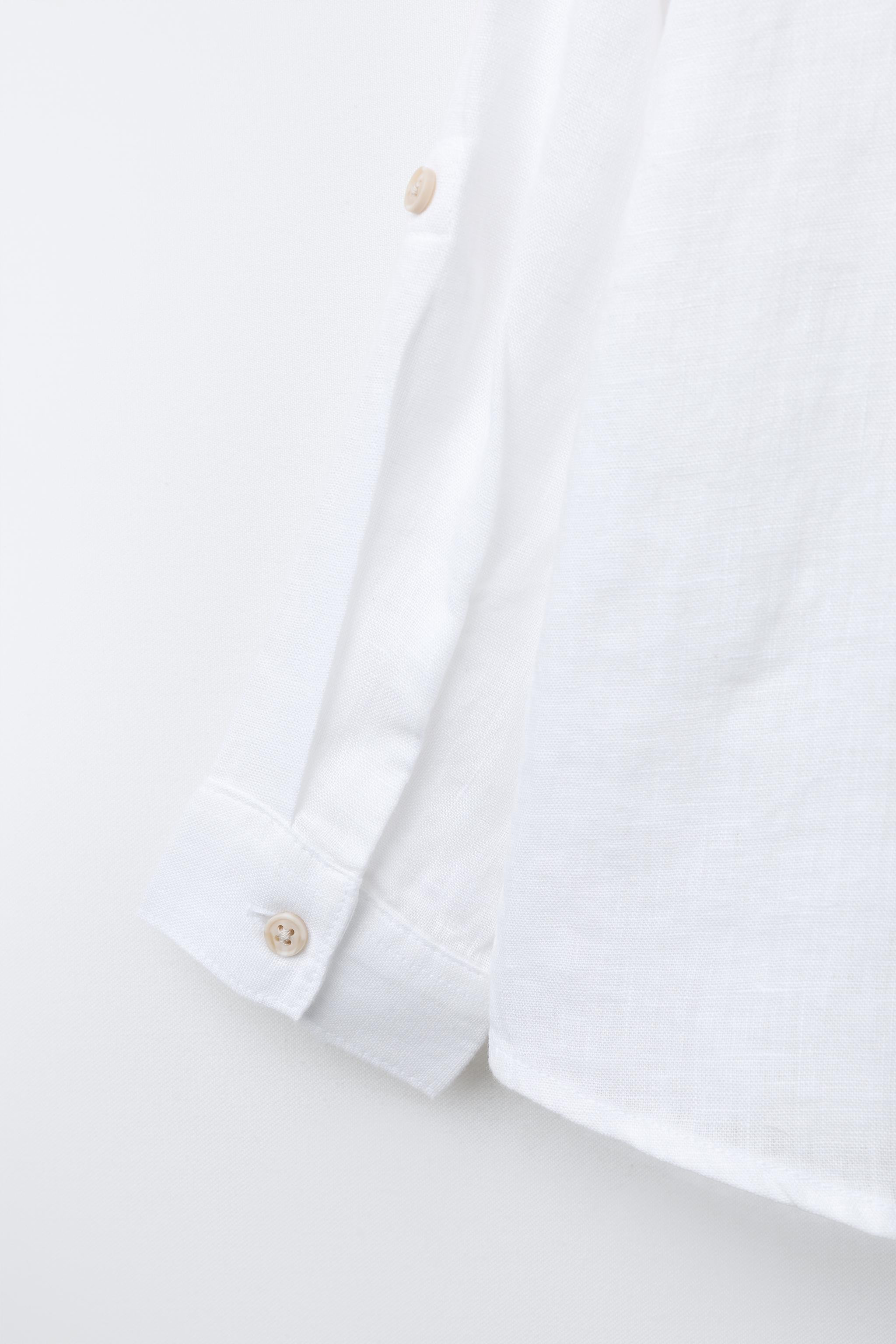 100% LINEN SHIRT | Zara US