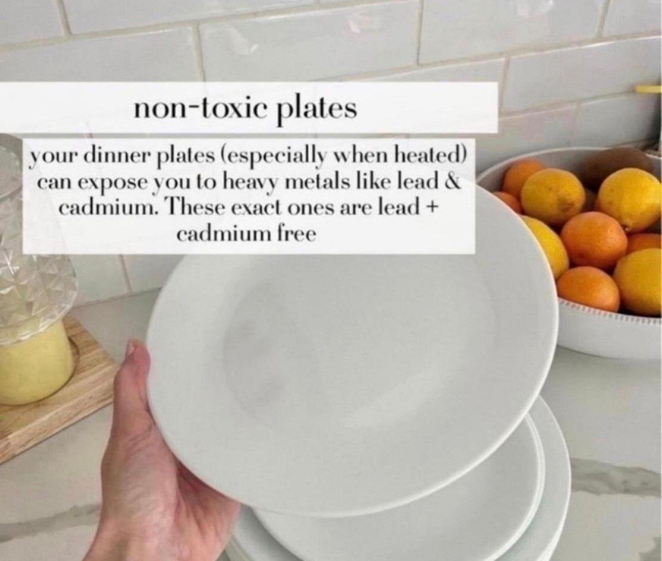Start by swapping what you use daily! Plates are such an easy swap to make to keep your food & kitchen Lo-tox!

#LTKHome #LTKselfcare #LTKmomlife