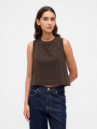 Heavyweight Organic Cotton Shell Tank Top | Gap (US)