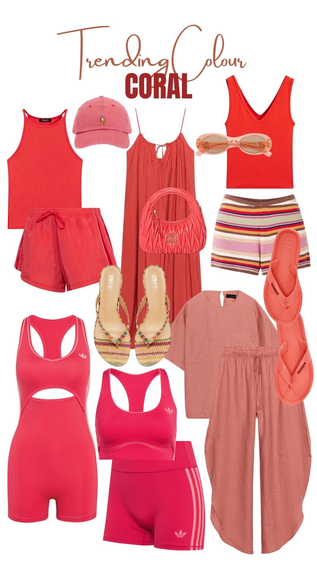 TRENDING COLOUR CORAL🌺

#LTKsummer #LTKshoes #LTKbag