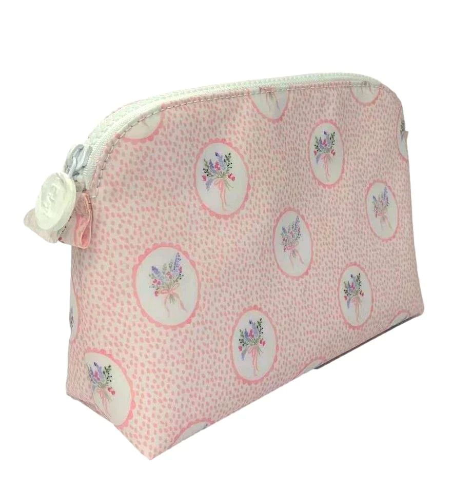 TRVL Design Goodie Bag - Pink Floral Medallion | JoJo Mommy
