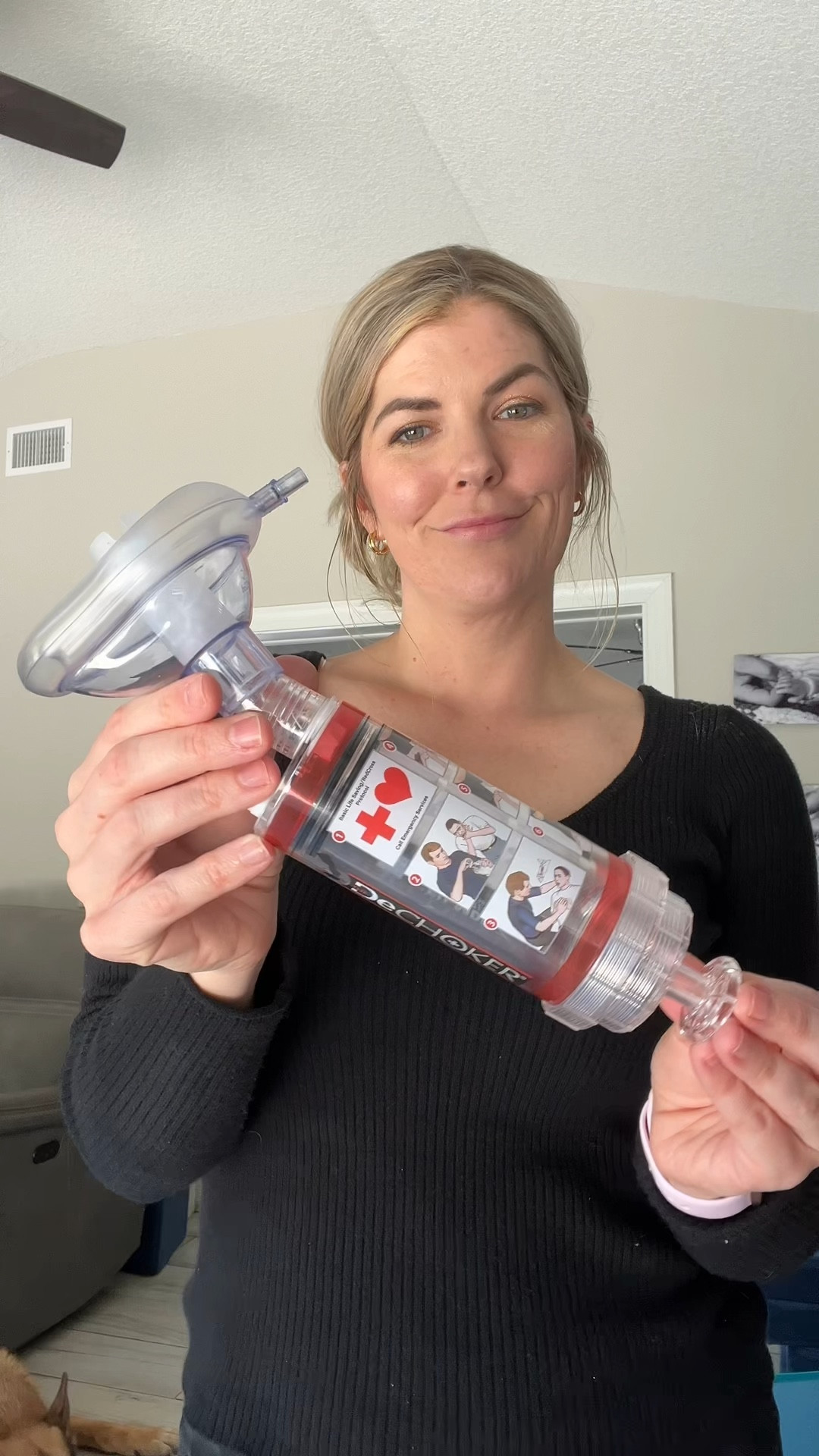 Dechoking device for toddler 