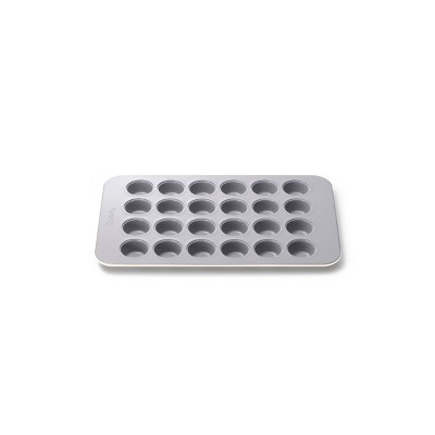 Caraway Home Nonstick Ceramic 24 Cup Mini Muffin Pan Cream | Target