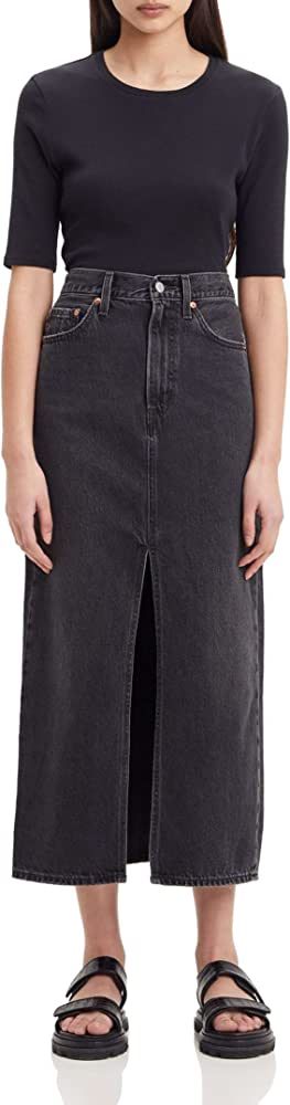 Levi's Women's Slit Front Skirt | Amazon (UK)