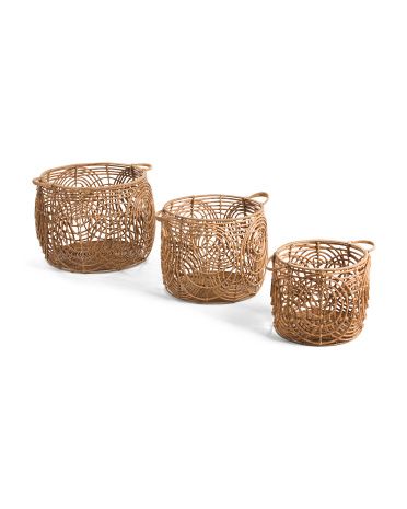 Basket With Handles Collection | TJ Maxx