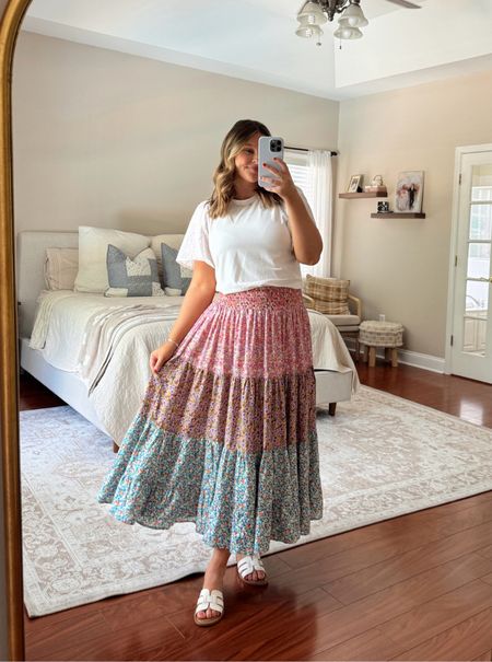 Bump friendly/maternity midi skirt 🩵 Wearing a medium and currently 27 weeks!



#LTKStyleTip #LTKBump