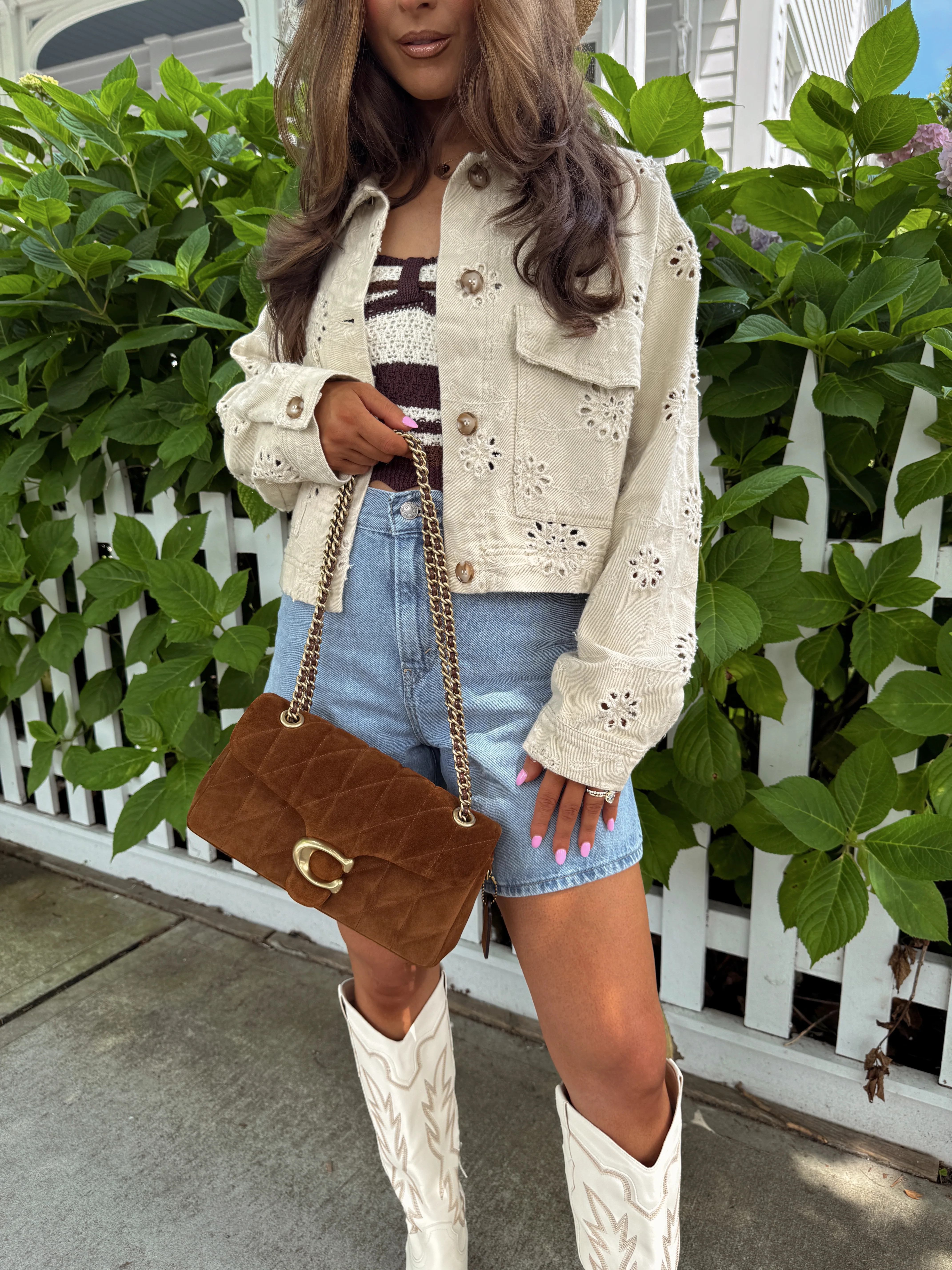 The Oat & Lace Denim Jacket | Shop Your Darling Style