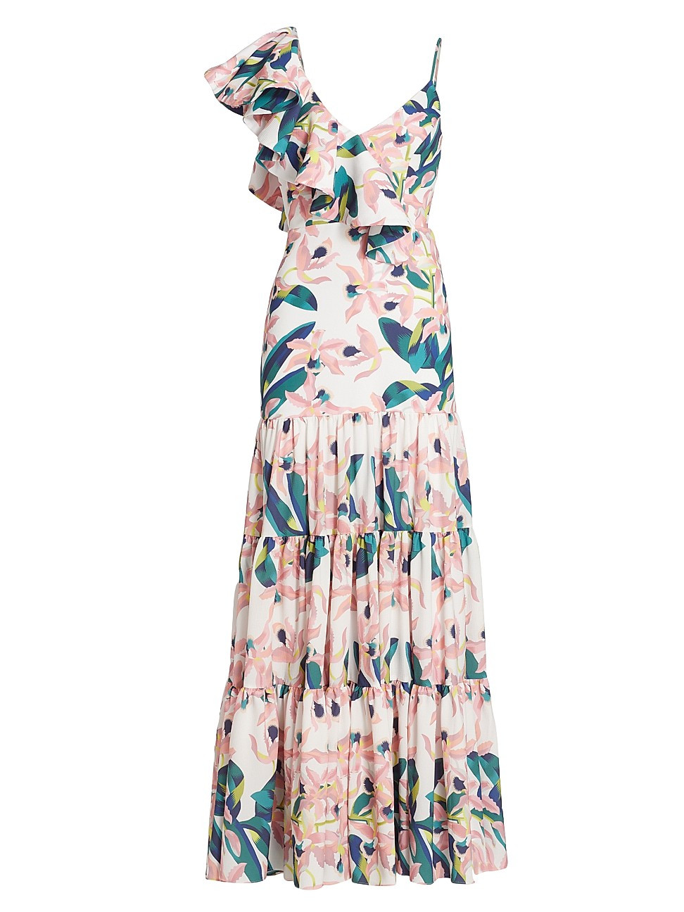 Aracea Tiered Floral Maxi Dress | Saks Fifth Avenue