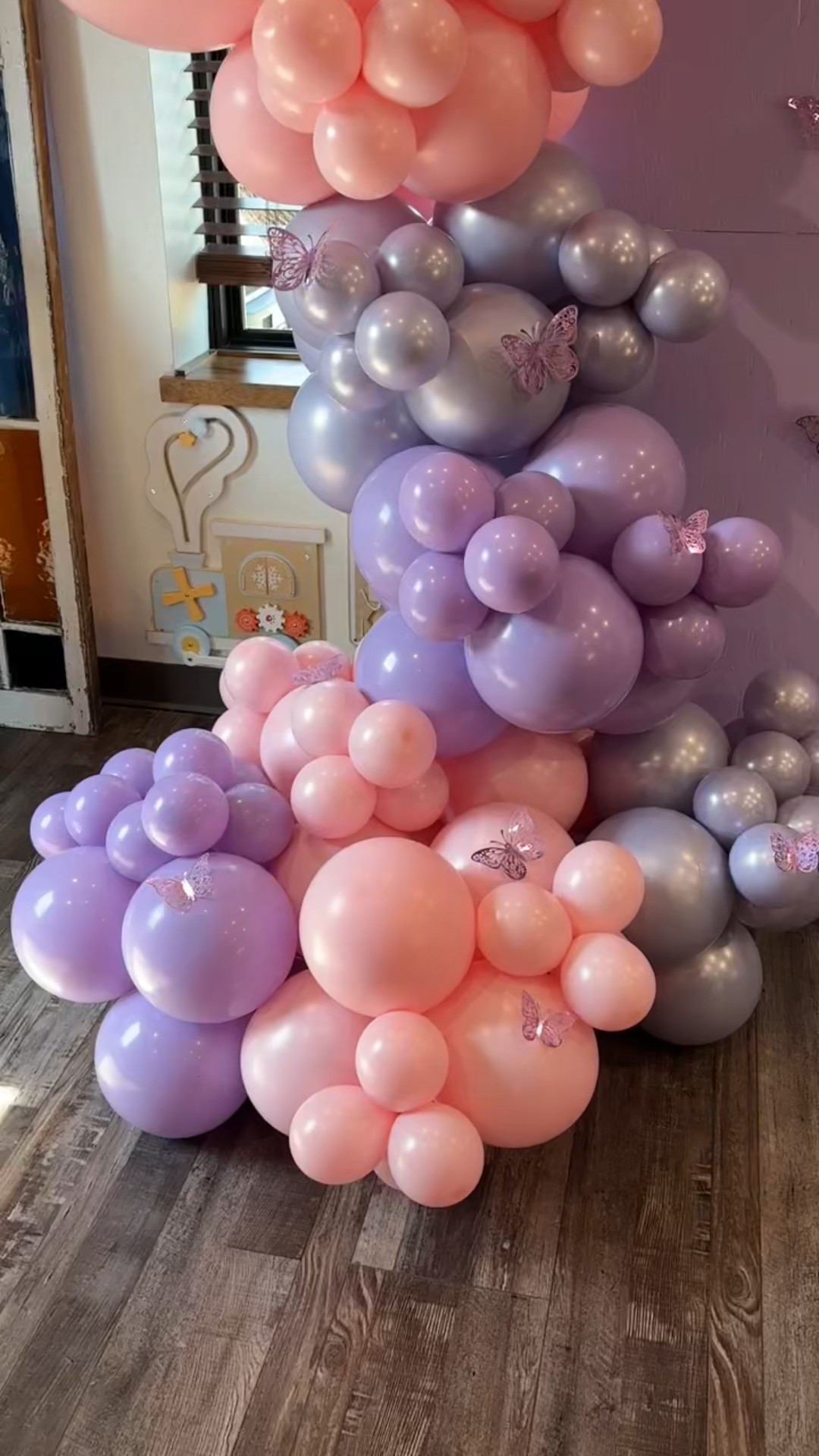 🦋✨ Butterfly Baby Shower Inspo ✨🦋
Dreamy pastel balloon garland + custom butterfly backdrop perfect for celebrating mom-to-be! 💜💗 This setup is everything you need for a baby shower, gender reveal, or birthday party with soft pink + purple tones, butterflies, and elegant details. 🌸

#LTKFindsUnder50 #LTKParties