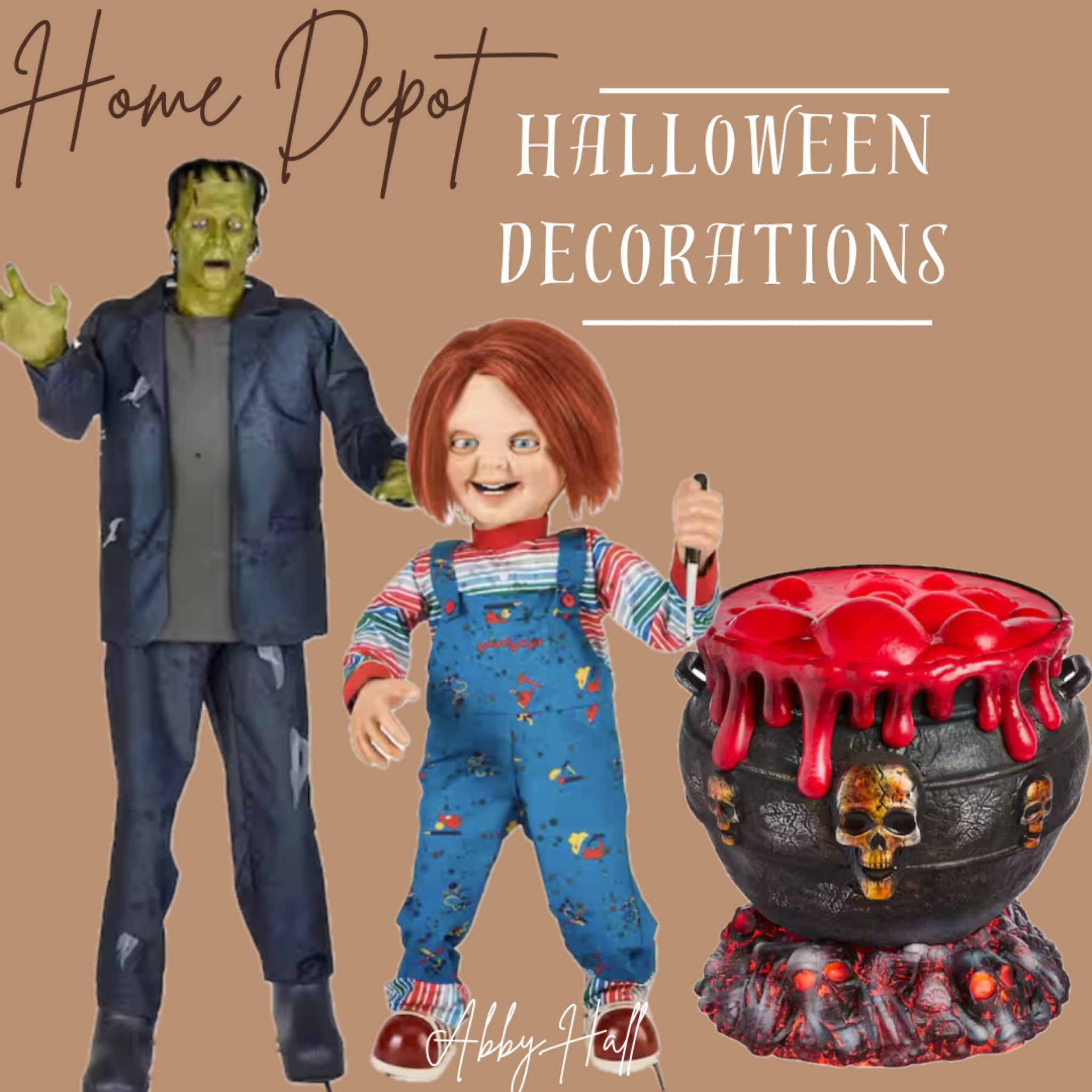 Halloween decorations from the Home Depot 

#LTKHalloween #LTKSeasonal #LTKHome