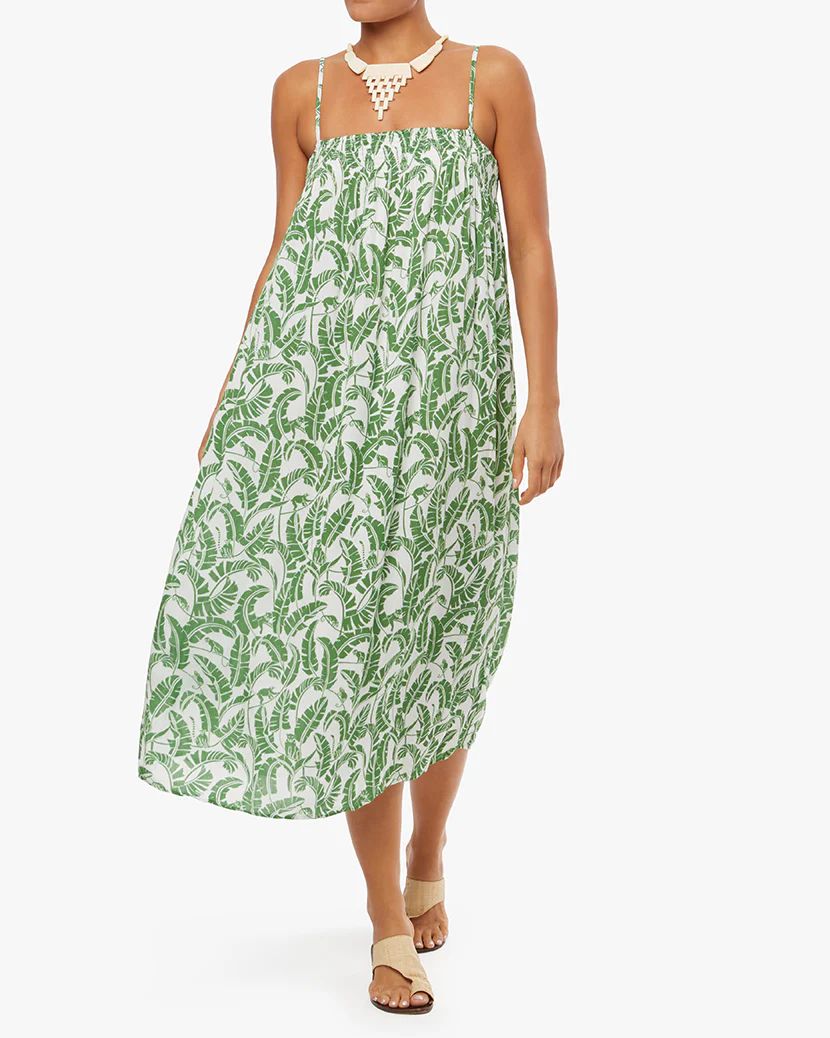 Pull On Smocked Animal Tree Midi Dress | We Wore What