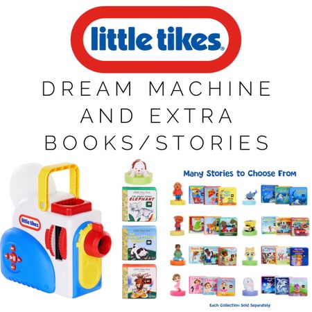 Little Tikes Dream Machine and Extra Books/Stories

#LTKkids #LTKGiftGuide #LTKfamily