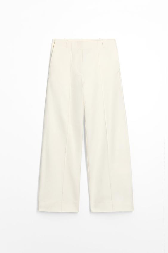 ZW COLLECTION HIGH-WAIST WIDE-LEG JEANS | Zara UK