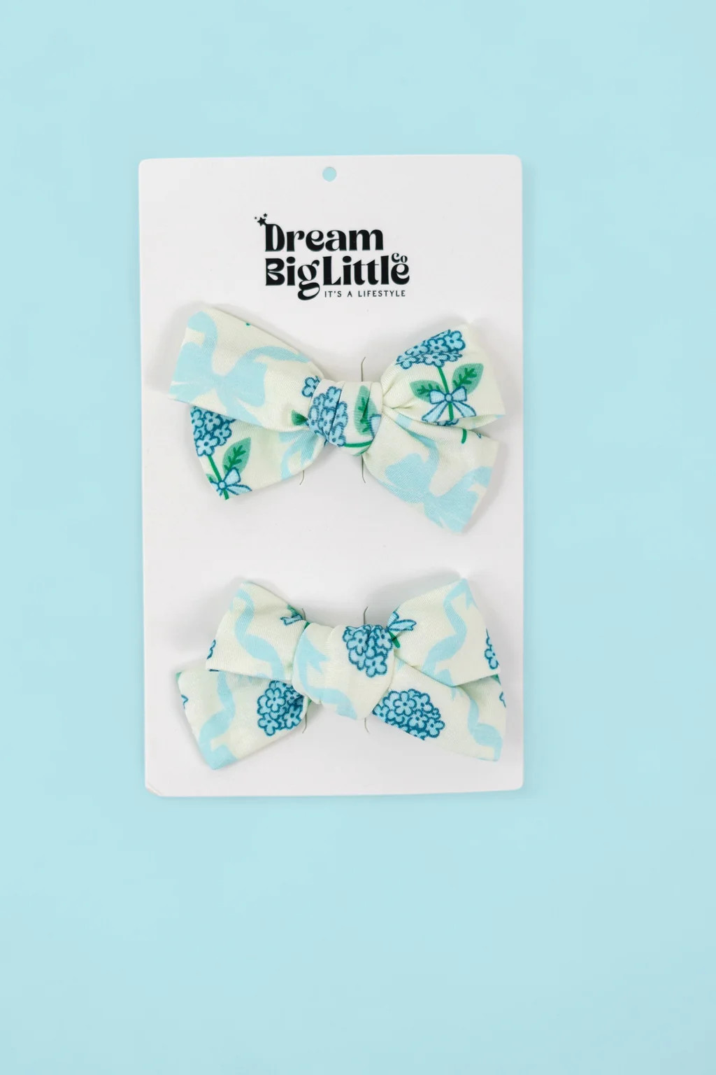 BLUE RIBBON BLOOMS DREAM BOW HAIR CLIPS | Dream Big Little Co.