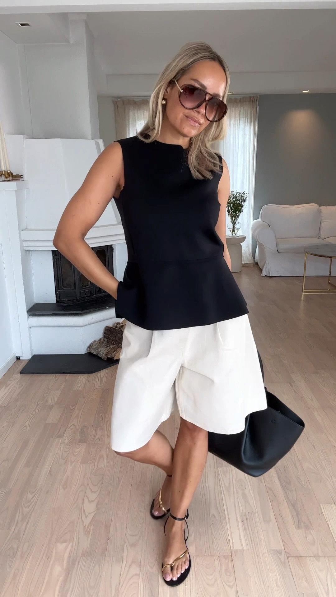 Wearing size 40 in the COS shorts ♥️ #bermudas 

#LTKstyletip #LTKsummer