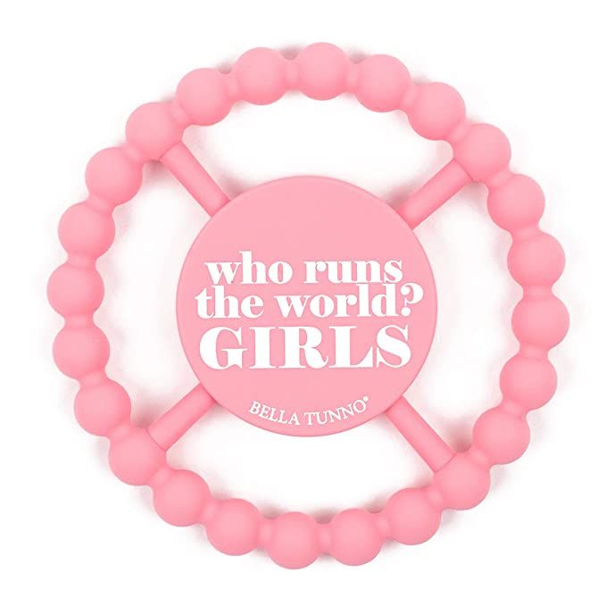 Bella Tunno Happy Teether for Girls - Soft & Easy Grip Teething Ring Perfect for Babies and Teeth... | Amazon (US)