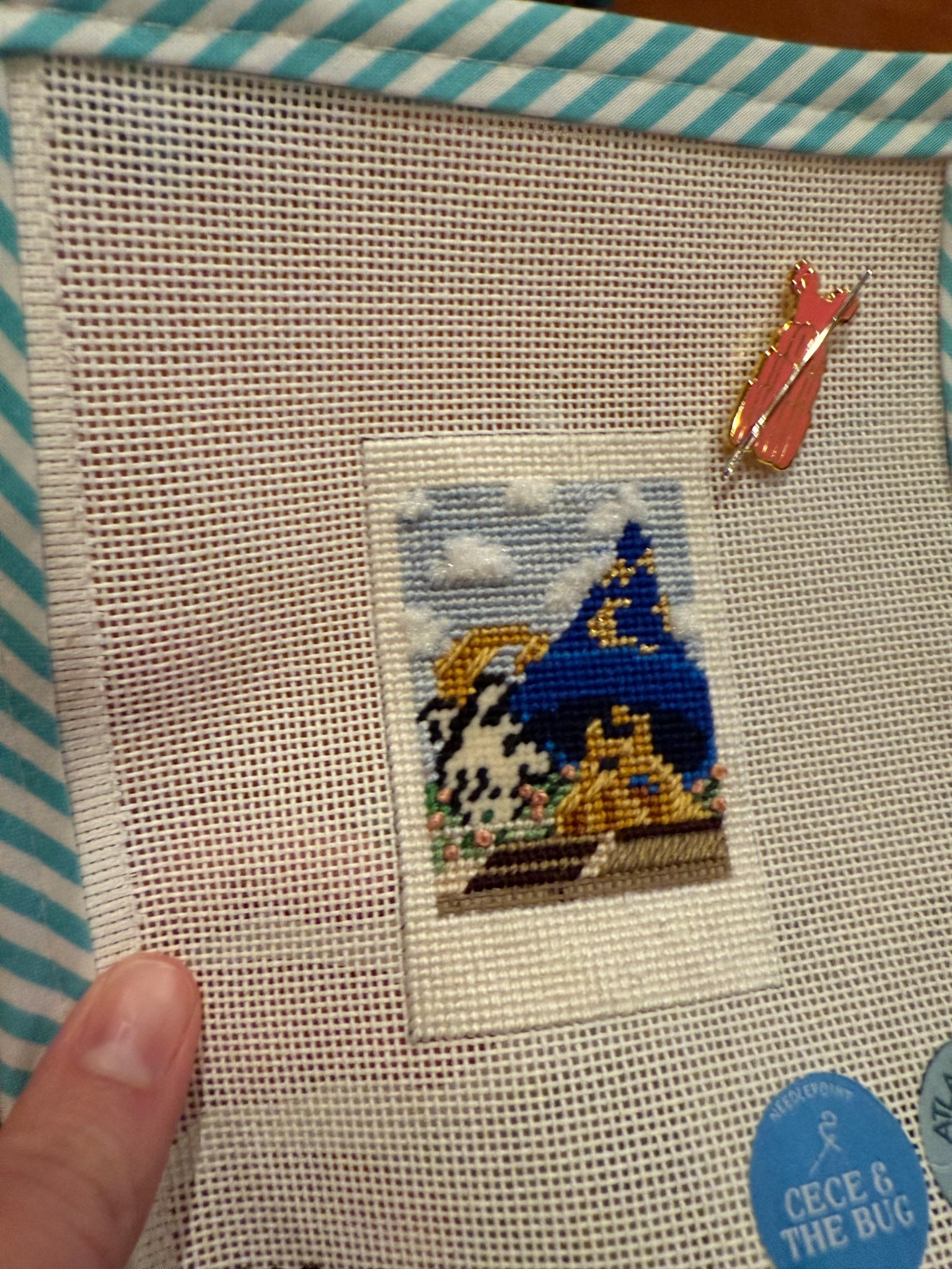 Hollywood studios is just about done. Loving these needlepoint bag charms  

#LTKFindsUnder100 #LTKItBag #LTKStyleTip