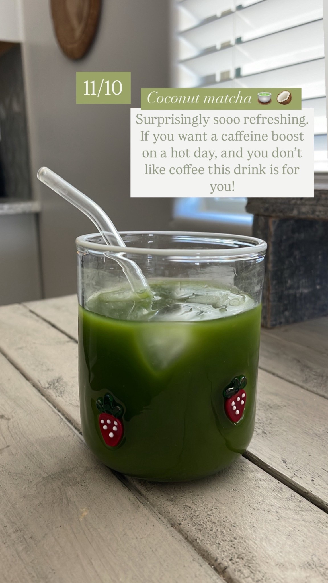 Cute glasses for matcha! 

x #ltkhome #ltkfindsunder100 #ltkfindsunder50