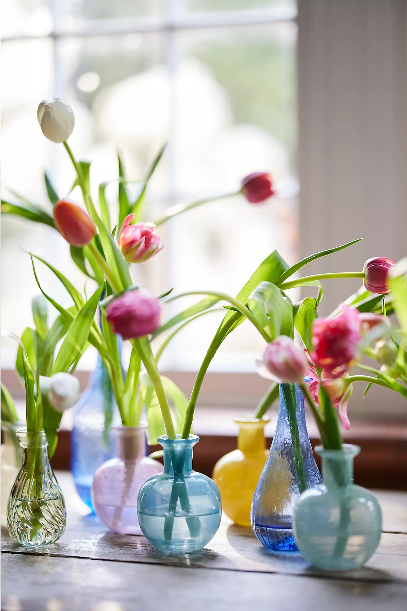 Colorful Glass Bud Vase | Anthropologie (US)