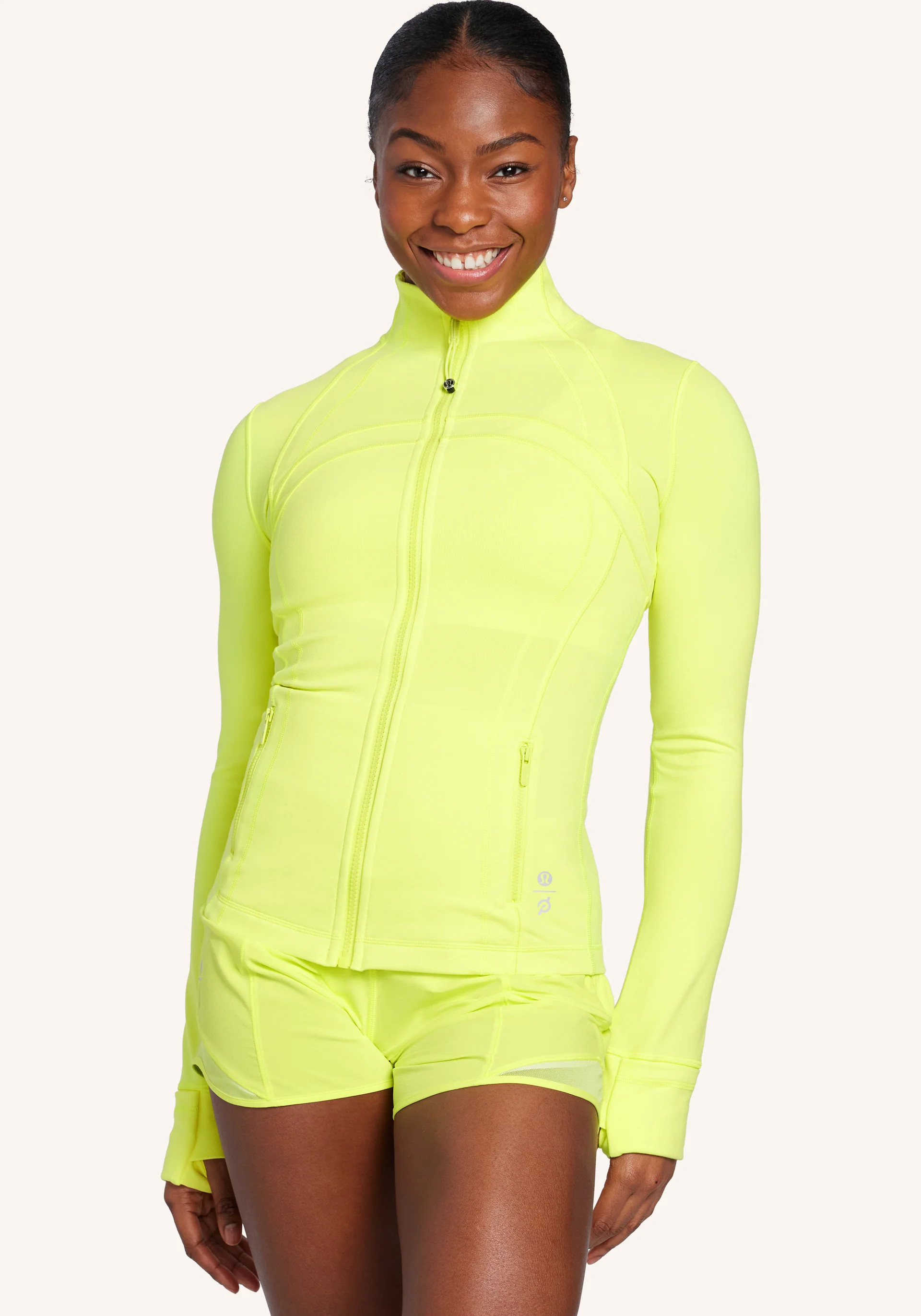 Peloton X Lululemon Women's Define Jacket Luon in Multi - Cycling Performance Apparel | Peloton Apparel