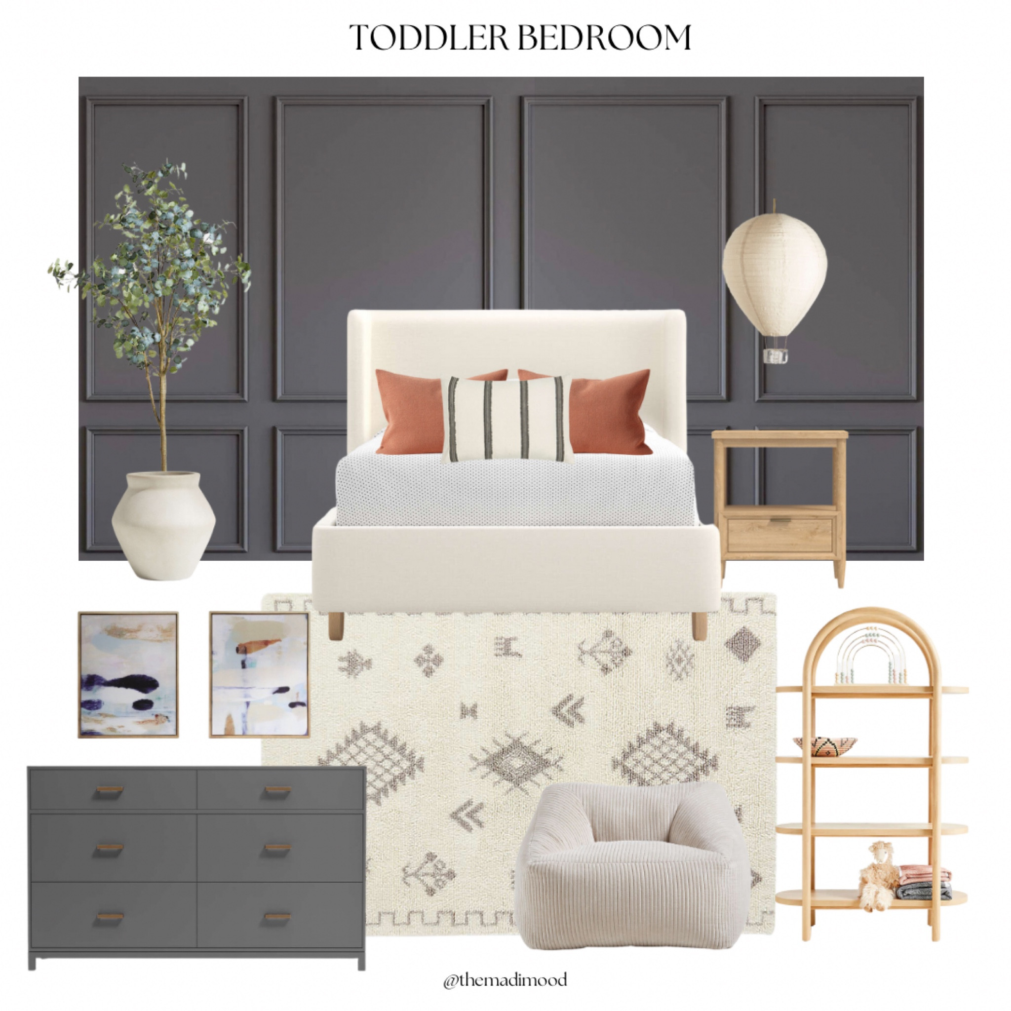 Toddler bedroom. Toddler style. Kids bedroom. Kids bedroom. Crate and barrel style. 

#LTKkids #LTKfamily #LTKhome