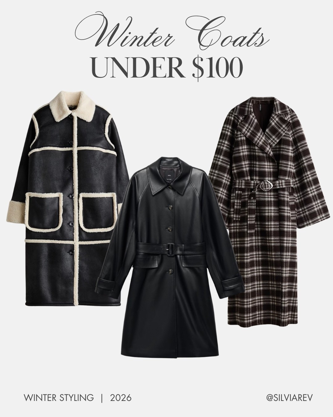There’s something about a chic coat that could make the entire outfit, or at least make it complete. Love these finds under $100 for a more elevated winter look! 

#winter #winterfashion #winterstyling #coat #jacket #trenchcoat #winteroutfits #affordablefinds #under100 #chic #styling #ootd #fallfashion #fallstyling #fashion #sherpa #whattowear #coldweather 

#LTKFindsUnder100 #LTKSeasonal #LTKootd