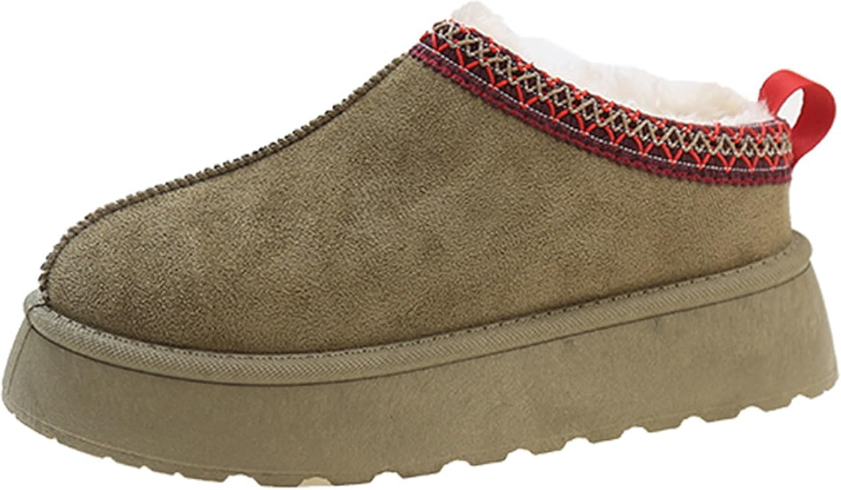 Nuyenkm Women's Winter Slippers Platform Snow Boots Thickened Flat Boots Fur Lined Warm Durable S... | Amazon (US)