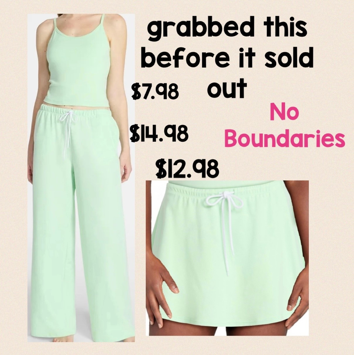 this will sell out within days and it comes in yellow too!! 

#LTKootd #LTKmomlife #LTKgrwm