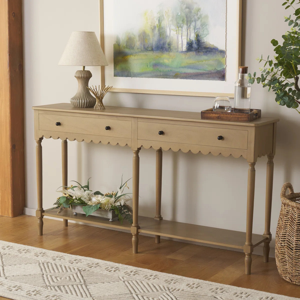 Birch Lane™ Branden 2 Drw Large Console & Reviews | Wayfair | Wayfair North America