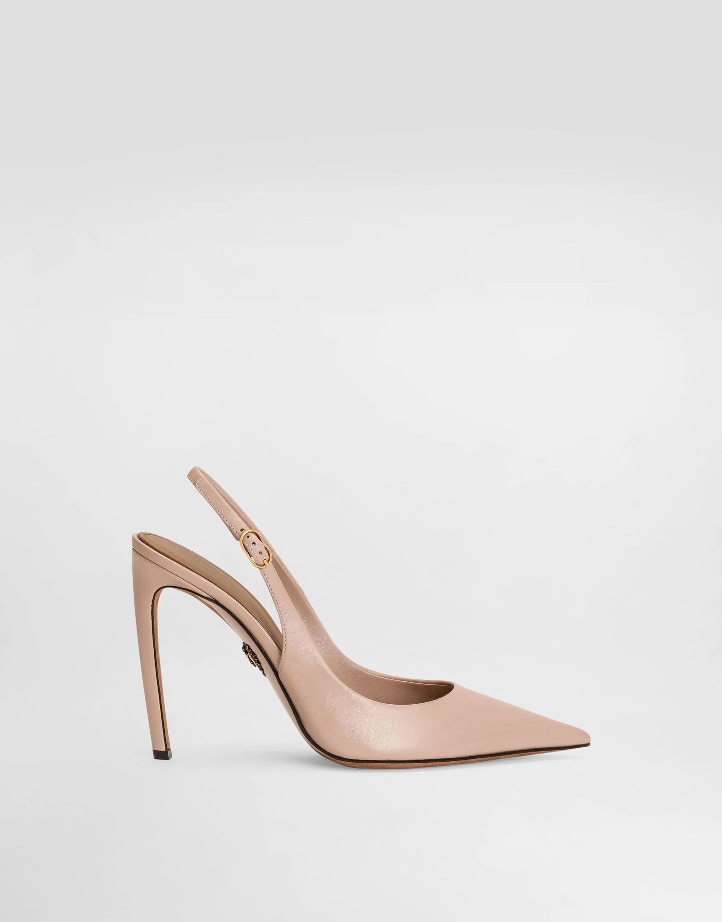 Polished goatskin slingbacks | Dolce & Gabbana US