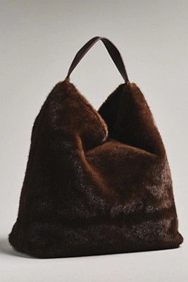Urban Expressions Slouchy Faux Fur Tote | Anthropologie (US)