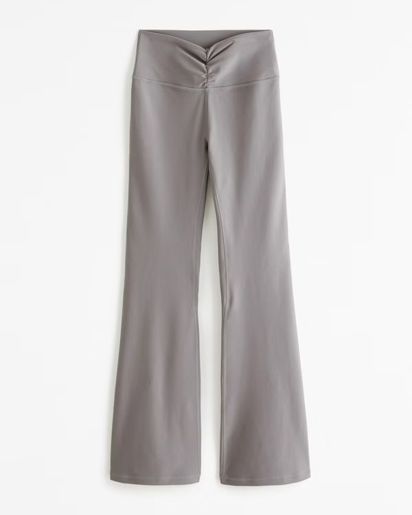 YPB sculptLUX Ruched V-Waist Flare Legging | Abercrombie & Fitch (US)