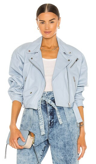 Dylan Jacket in Zen Blue | Revolve Clothing (Global)