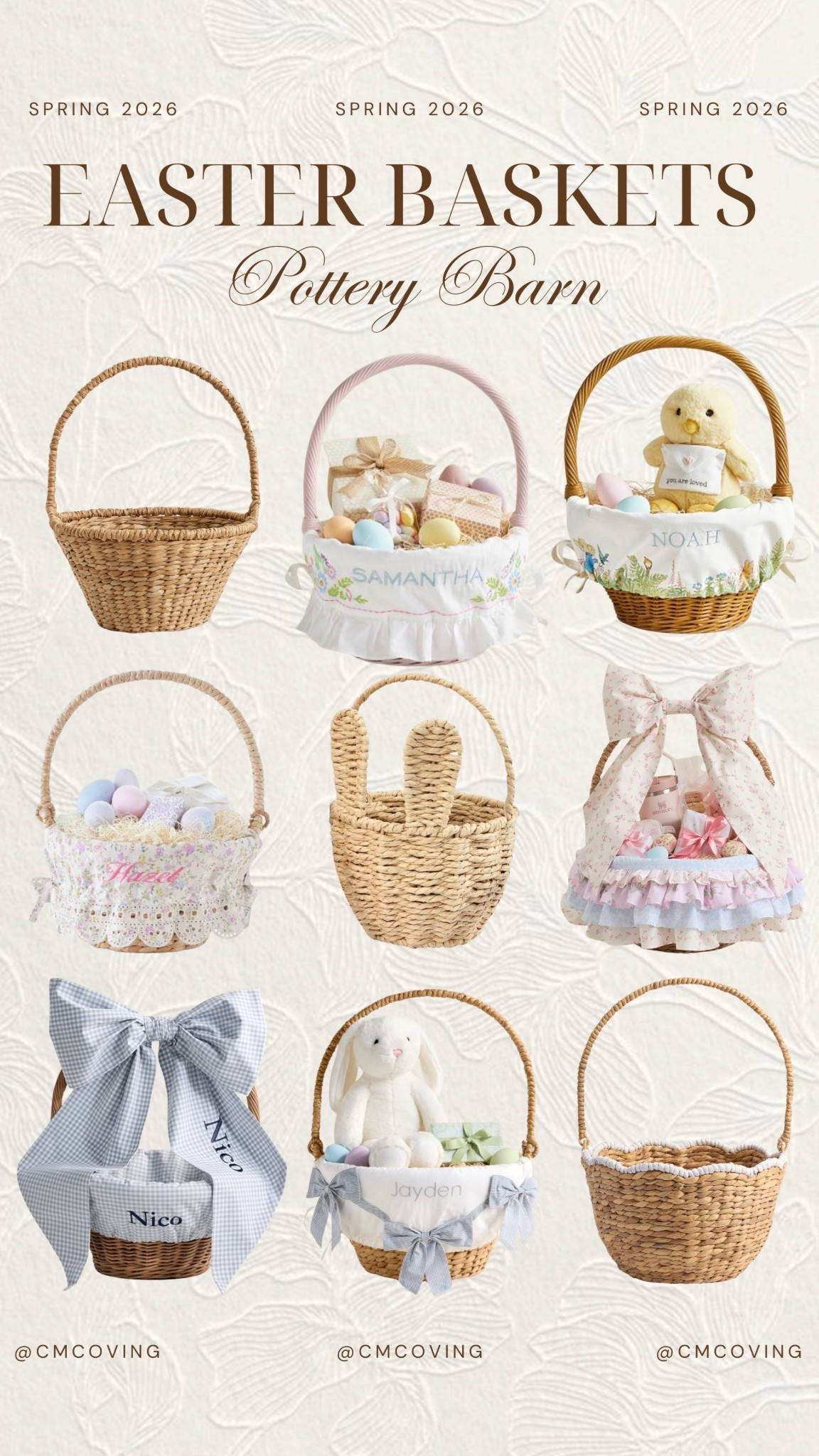 Easter Baskets 🐣 toy, candy, gift, bow, loveshackfancy, raffia, scalloped, bunny, butterfly #LTKSpringSale


#LTKmomlife #LTKSeasonal #LTKKids