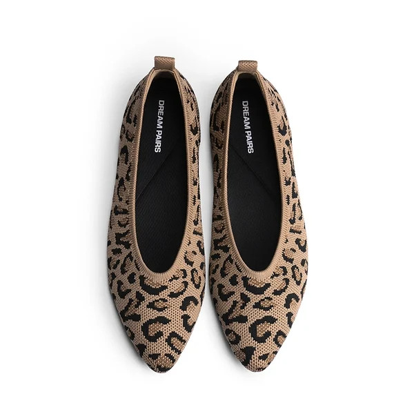 Ascenelle Women's Washable Arch Support Flats Knit Edition | Dream Pairs