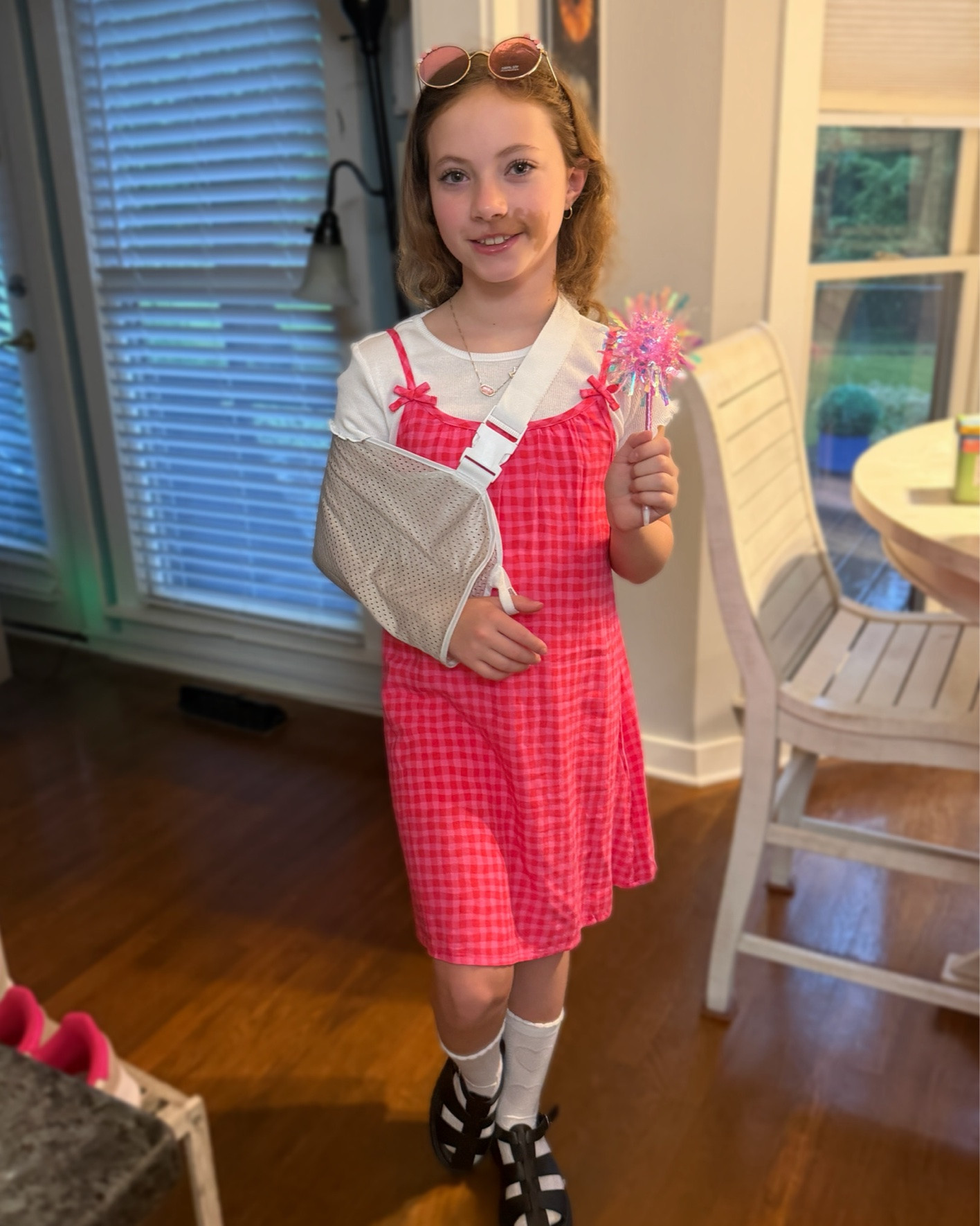 Bestie has loved these y2k chunky sandals all week, especially as it’s been 90s dress-up week at school! Get ‘em before they’re gone!