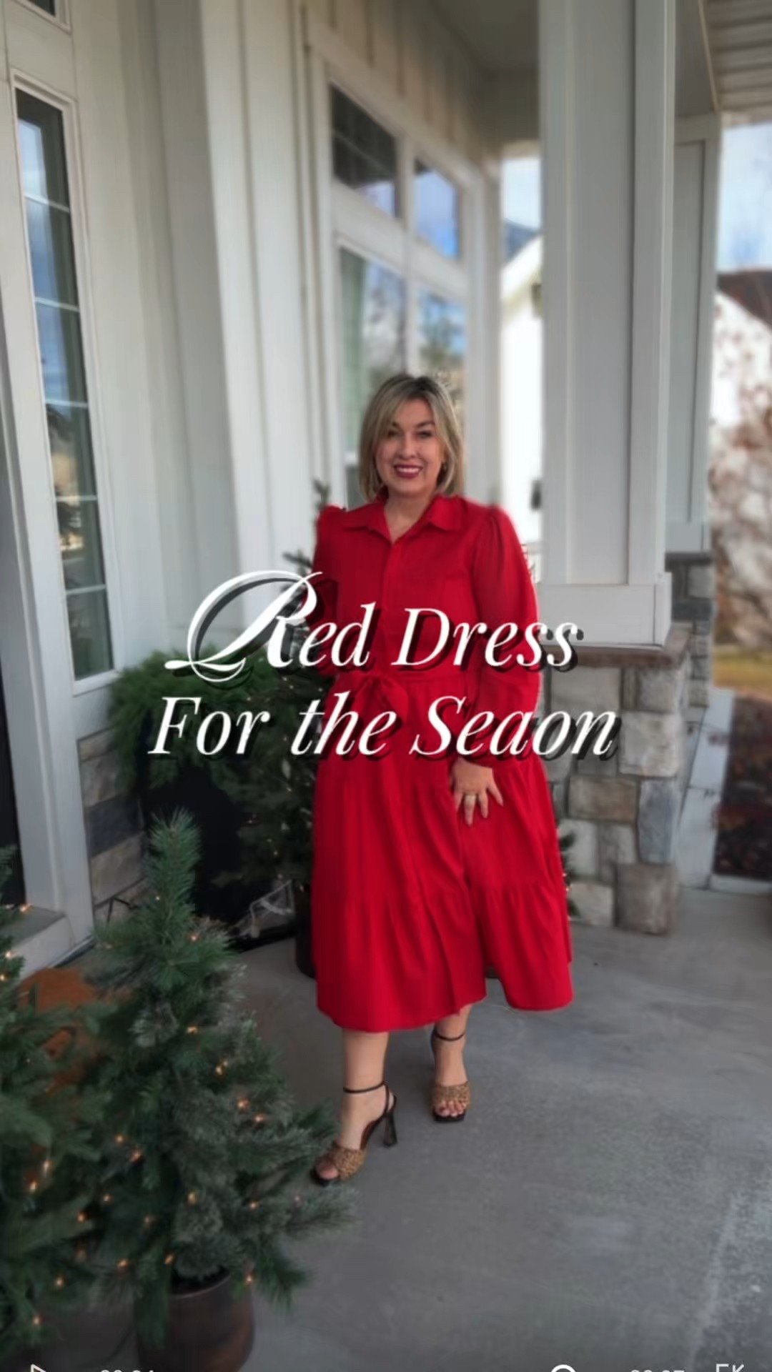 The season of sparkle deserves a bold red moment. ❤️
Festive, feminine, and ready for every holiday celebration!
holiday red dress • Christmas outfit ideas • women over 40 style • midlife fashion inspiration • festive dresses 2025 • classy holiday look • winter party outfit • timeless red dress style • midi dress outfit inspo • affordable holiday fashion • elegant Christmas attire • midsize fashion ideas