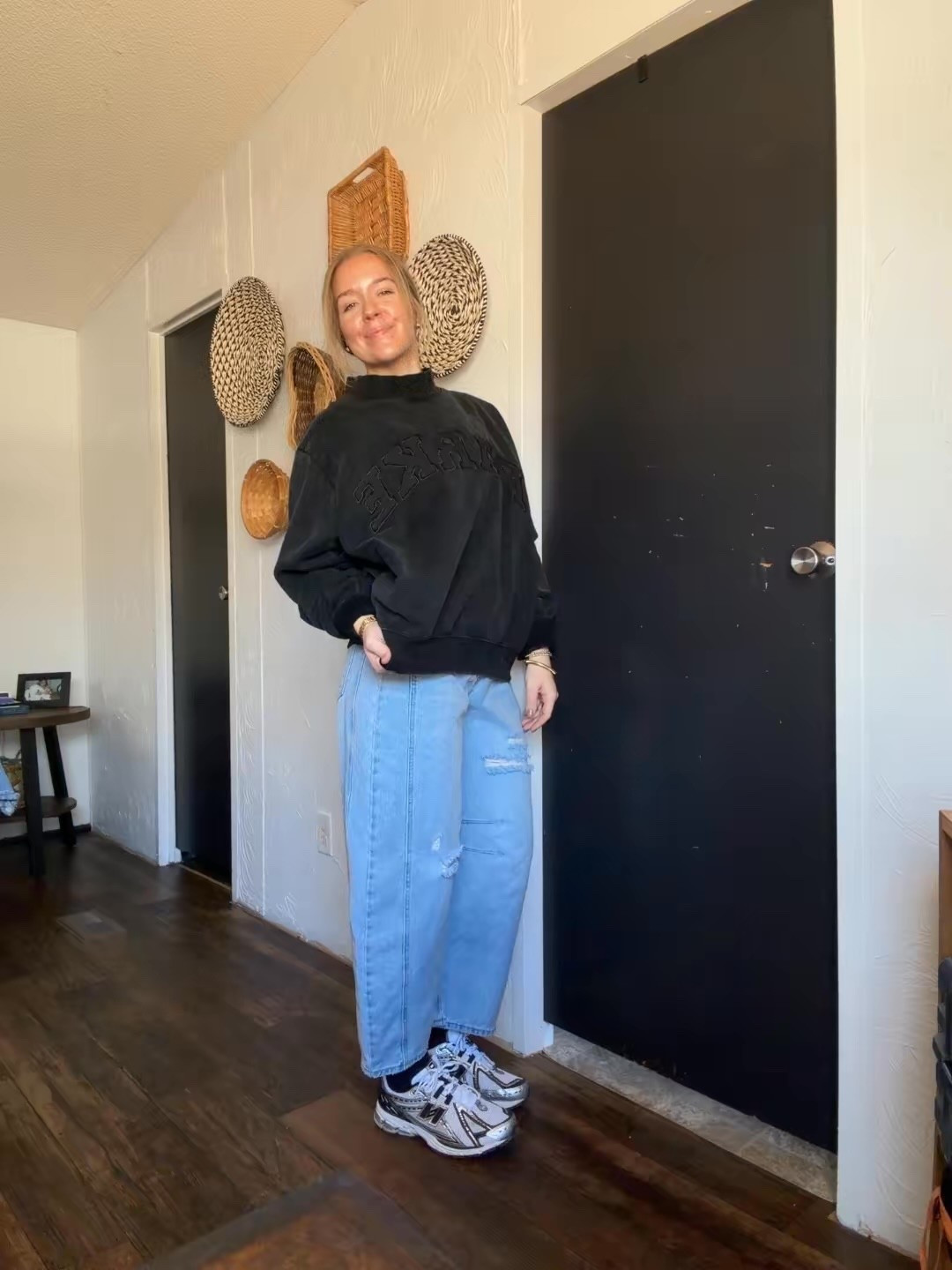 Sunday casual 🖤 my obsession with mock necks are getting out of control 

#LTKMidsize #LTKootd #LTKTall