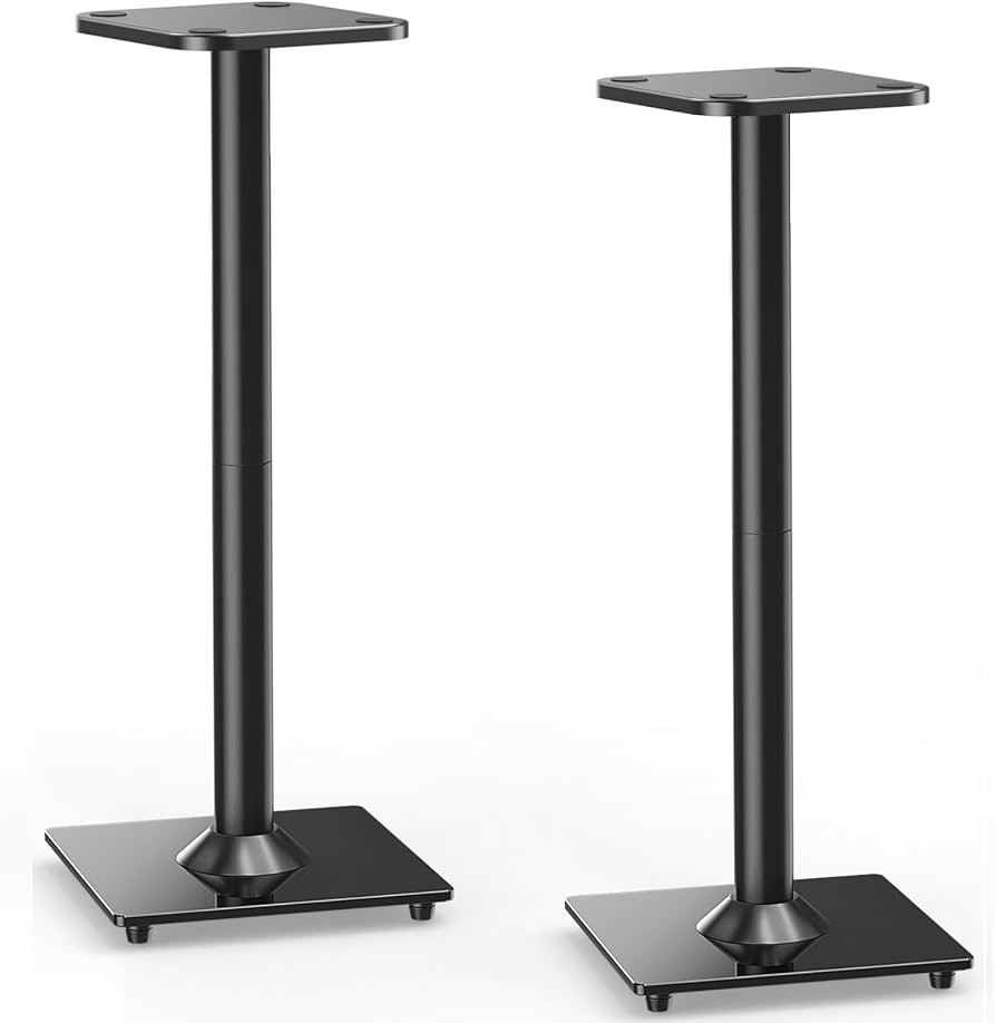 ELIVED Universal Speaker Stand Pair, 31 Inch Height Bookshelf Speaker Stands for Satellite Speake... | Amazon (US)