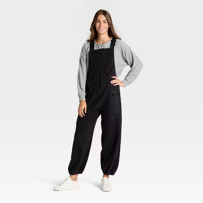 Women's High Pile Fleece Overalls - JoyLab™ | Target