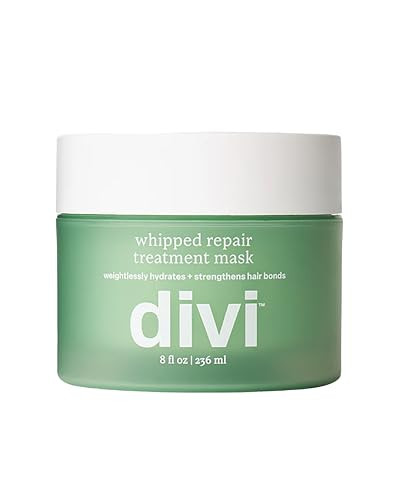 divi Whipped Repair Hair Treatment Mask – Deep Conditioning Hair Mask for Dry, Damaged, and Color-Treated Hair - 8 Fl Oz | Amazon (US)