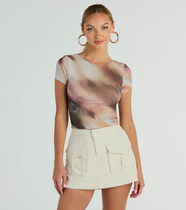 Stand And Deliver High-Rise Pocket Denim Skort | Windsor Stores