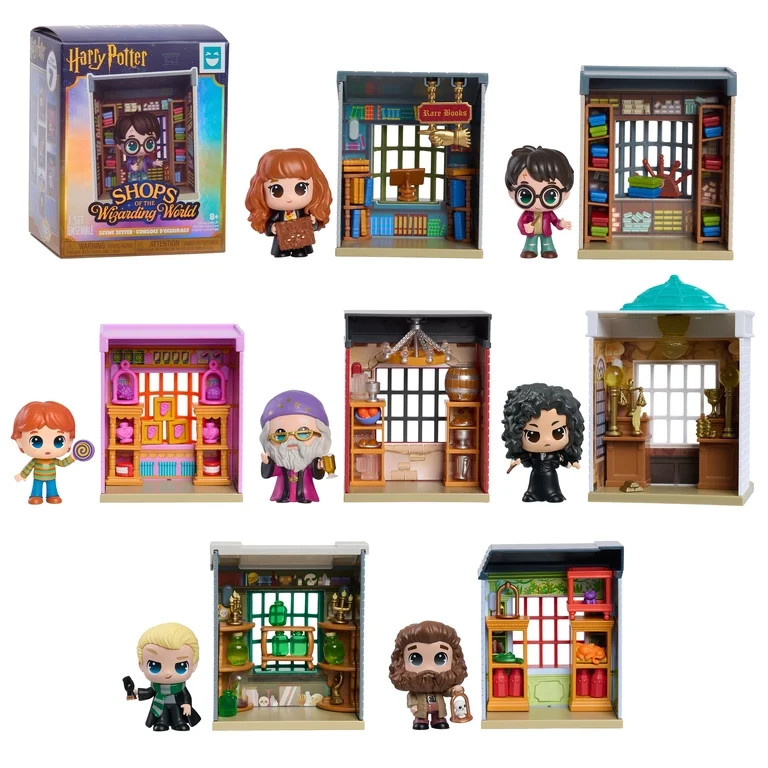 Happy Haul Harry Potter Shops of the Wizarding World Scene Setters Surprise Toys, Drop 2 Blind Bo... | Walmart (US)