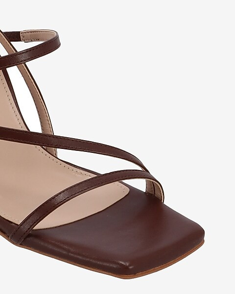 Svegan By Alohas Kassia Vegan Leather Heeled Sandals | Express