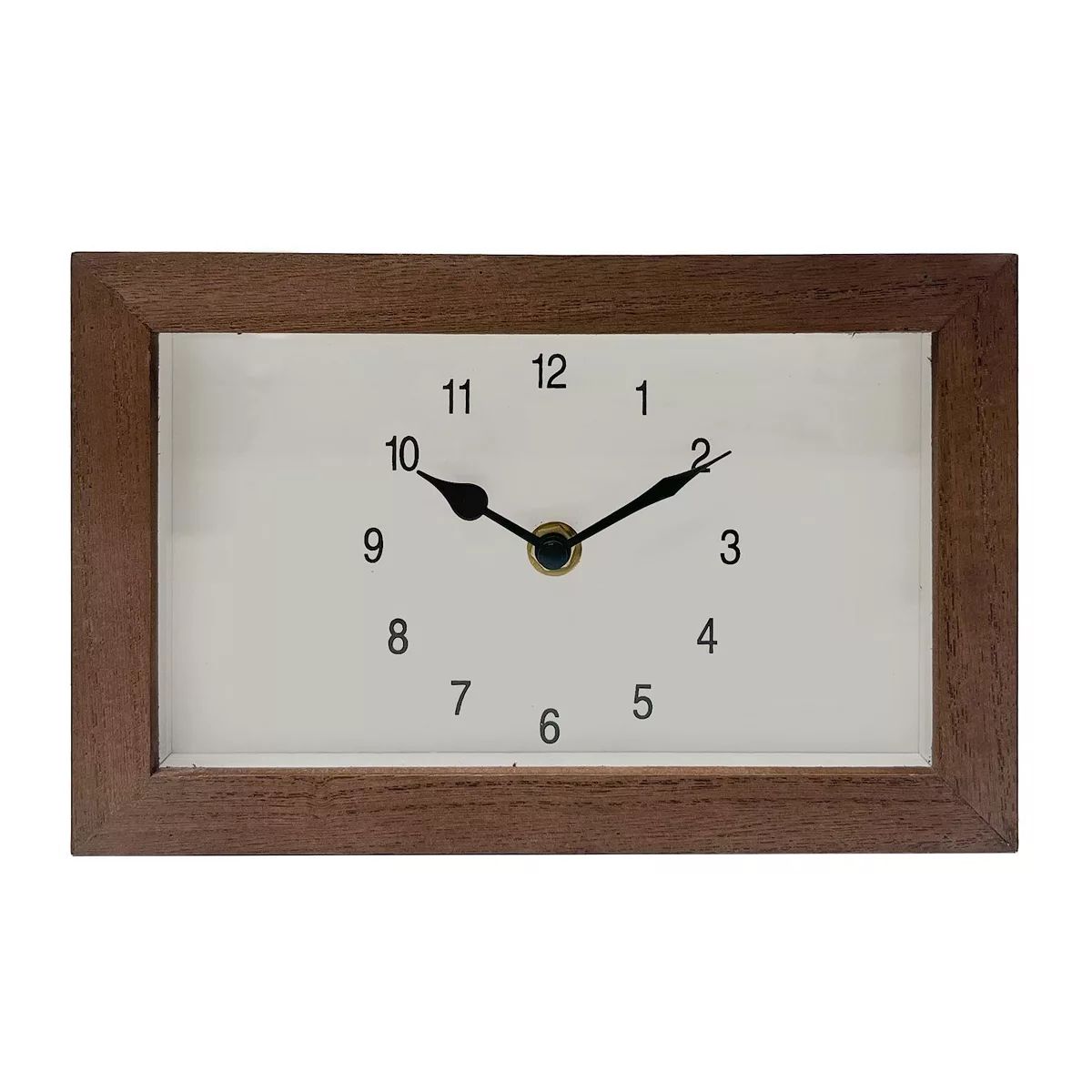 Brown MDF Clock Table Decor | Kohl's