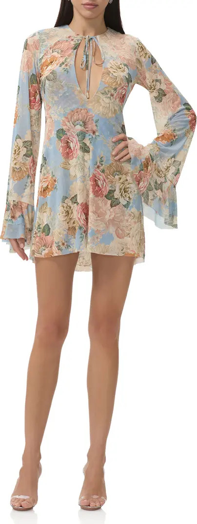 AFRM Kori Long Sleeve Minidress | Nordstrom | Nordstrom