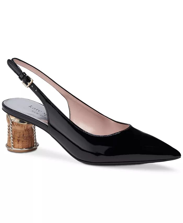 kate spade new york Women's Soiree Pointed-Toe Slingback Pumps & Reviews - Heels & Pumps - Shoes ... | Macys (US)