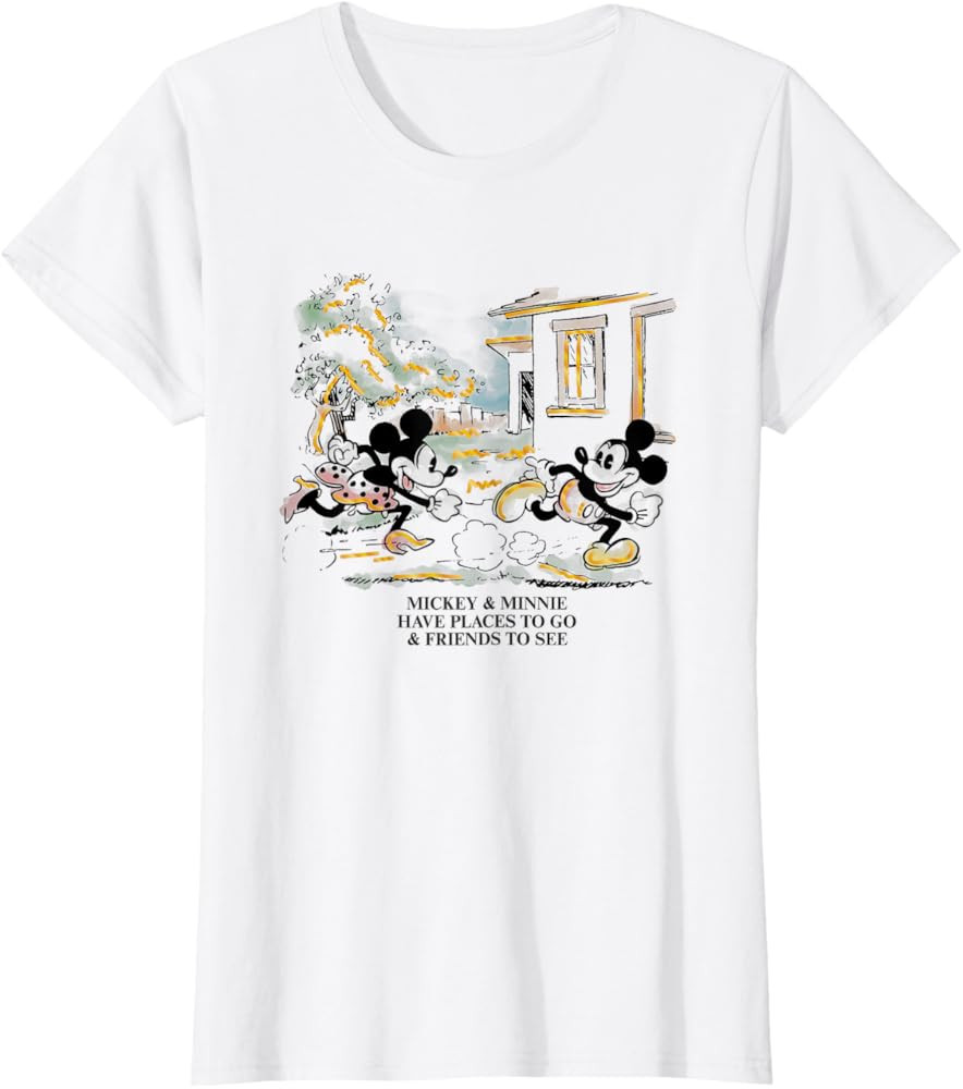 Disney Camiseta vintage de Mickey and Friends | Amazon (US)