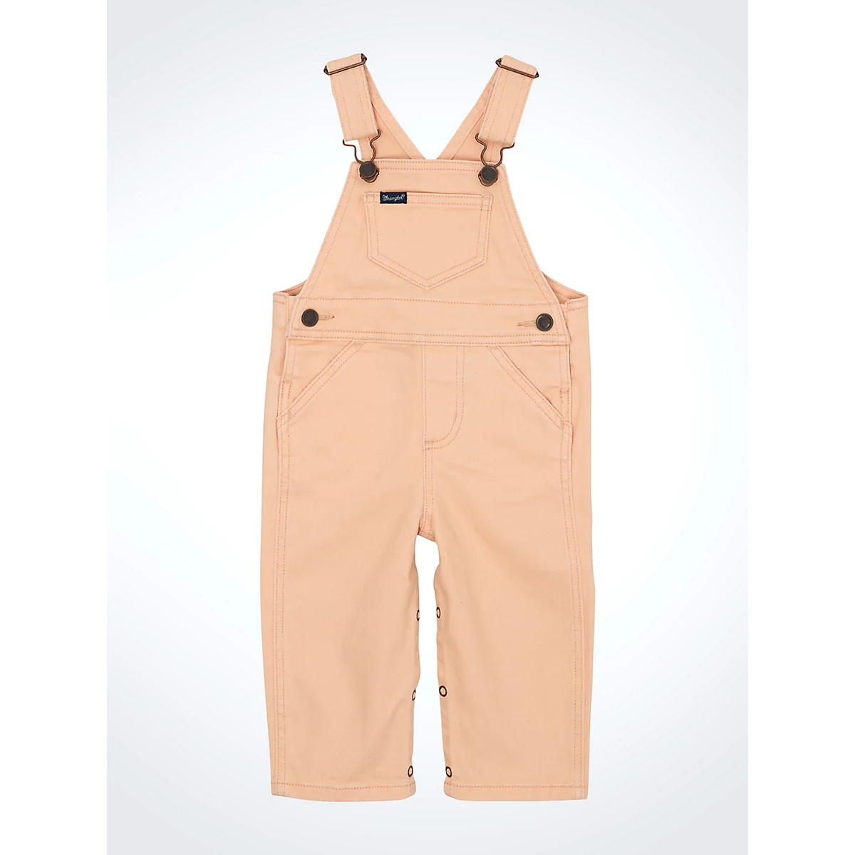 Little Girl's Denim Overalls in Pink | Wrangler