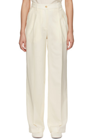 Off-White Wool Sbiru Trousers | SSENSE